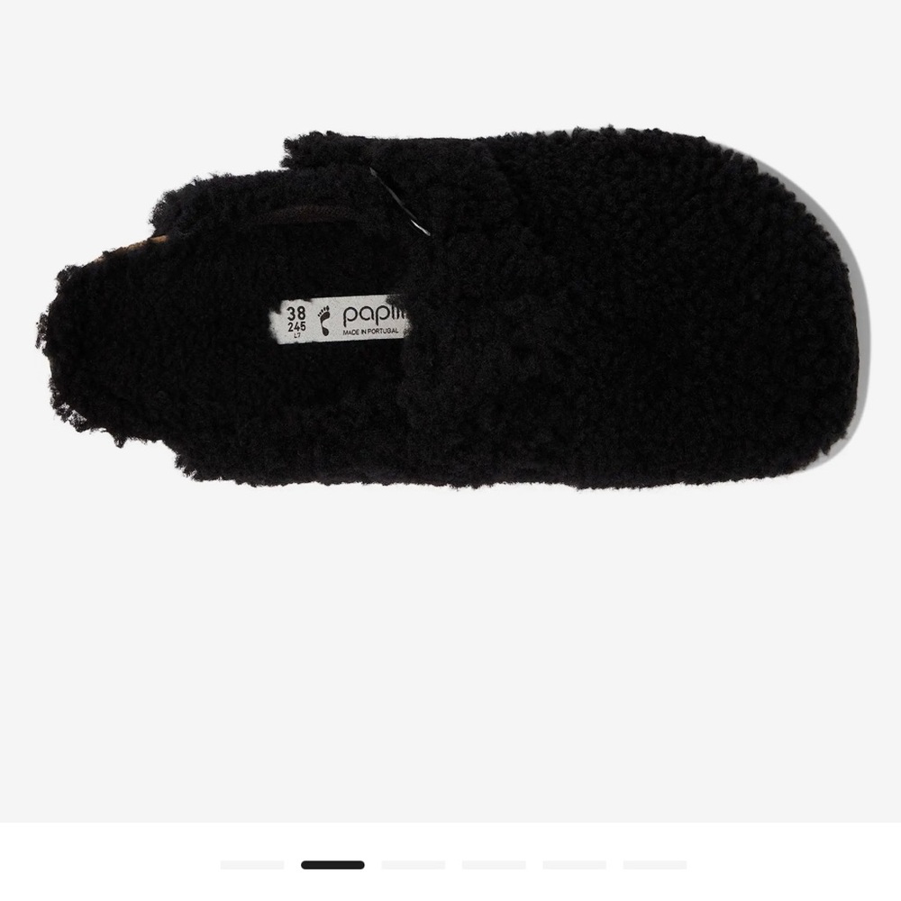 Papillio/Birkenstock platform teddy bear clogs